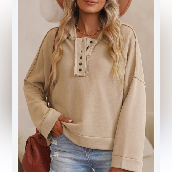 jules and james Tops - Medium Jules and James neutral
Top cream
